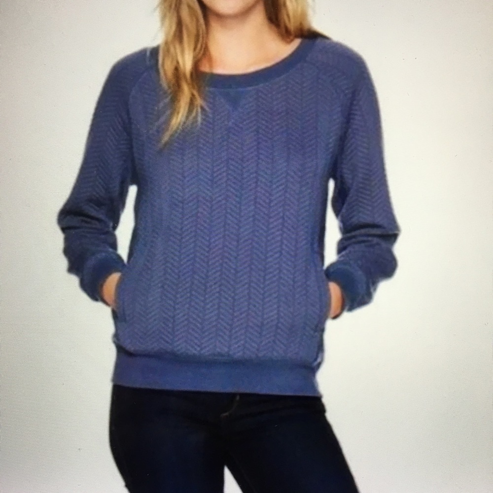 Prana Quilted Sweatshirt